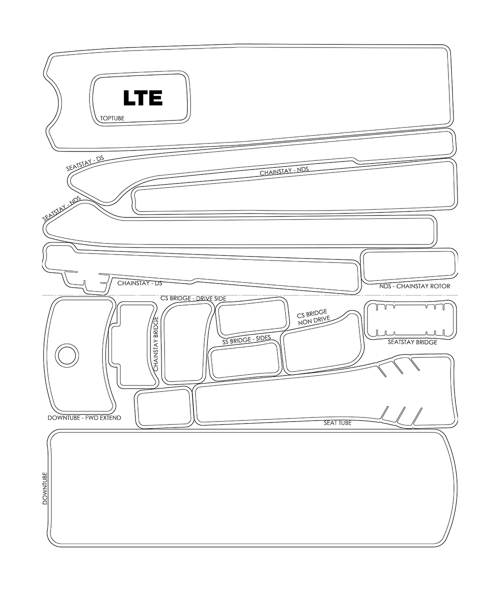 LTe Frame Protector Sheet Gloss