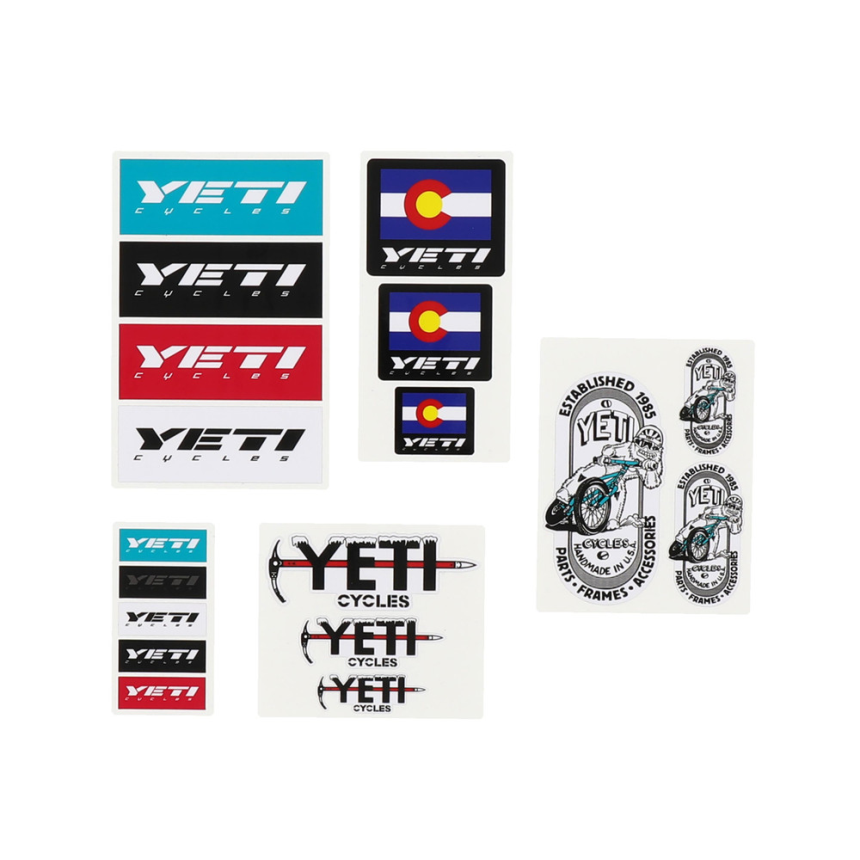 Yeti 17 Piece Assorted Sticker Pack