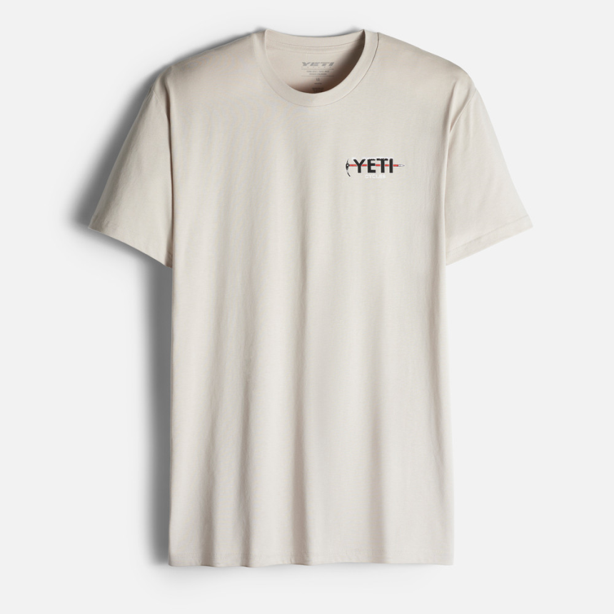 YETI Headbadge 25 Tee Bone S