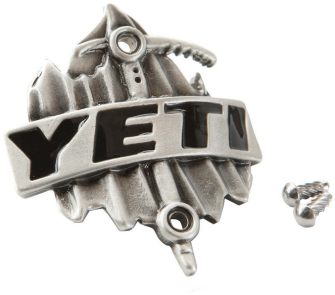 Head Badge Ice Axe 37mm