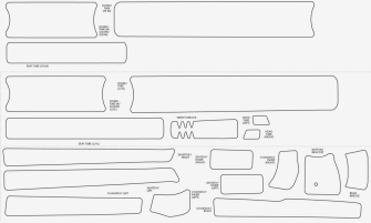 Frame Protector Sheet Gen 2 Gloss - SB130 / SB140 / SB150 / SB165