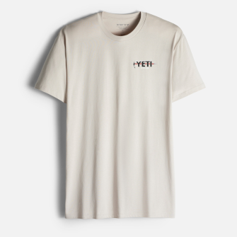 YETI Headbadge 25 Tee Bone XL
