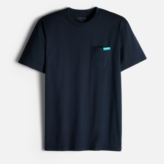 YETI Turq Pocket Tee Navy S