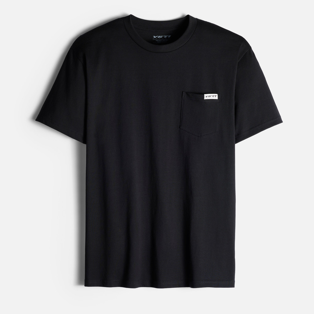 YETI Turq Pocket Tee Black XL