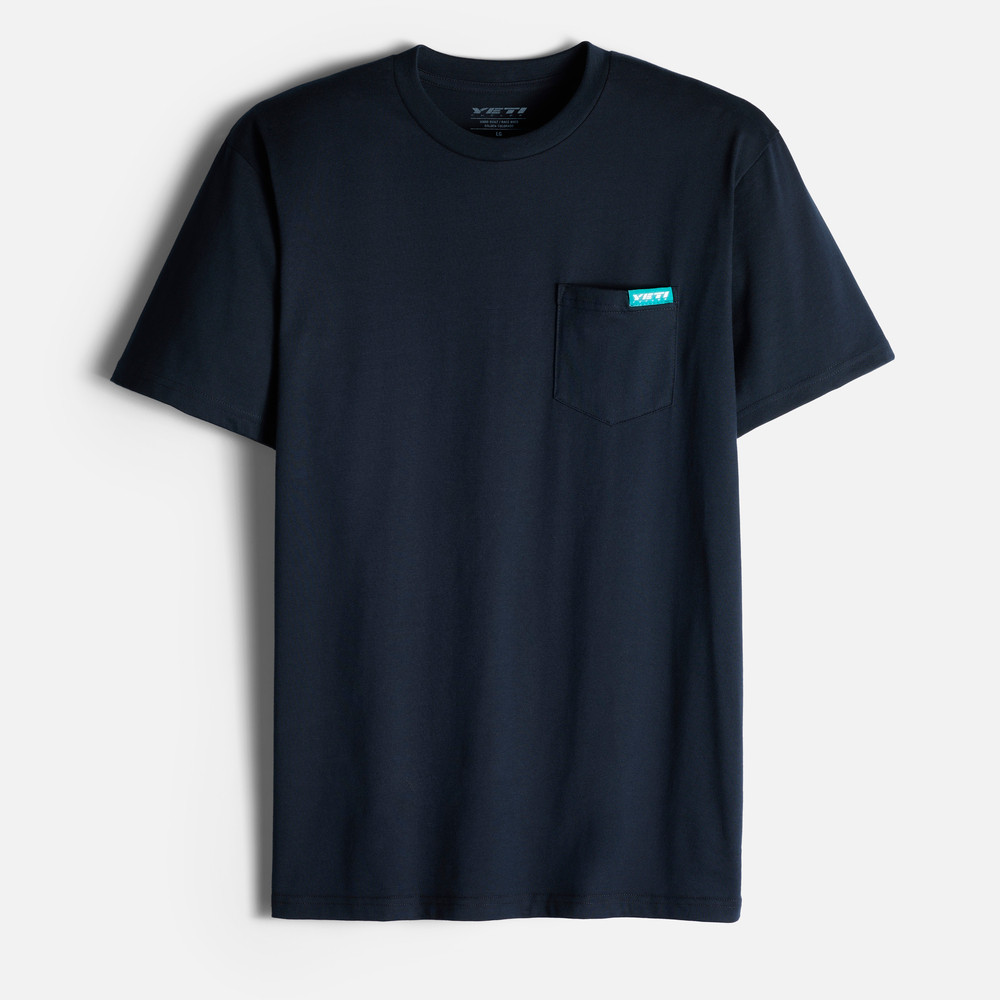 YETI Turq Pocket Tee Navy S